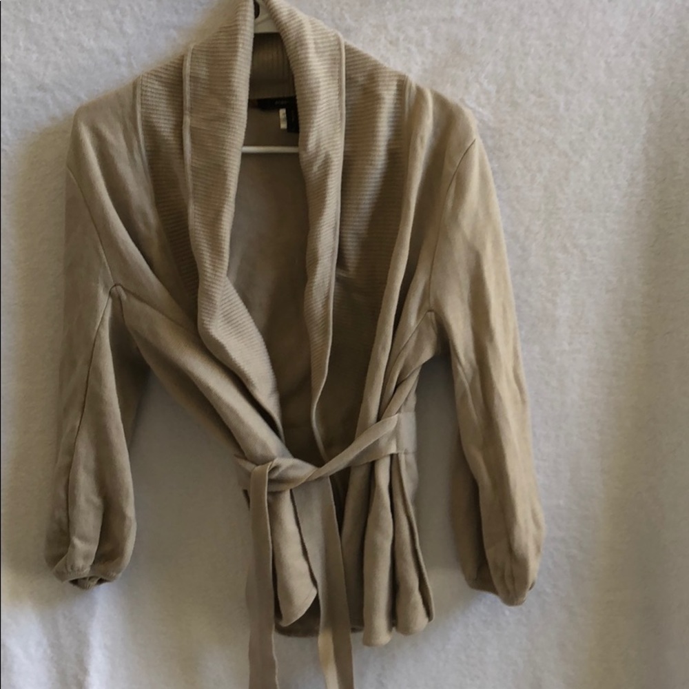 BCBG Belted Cardigan